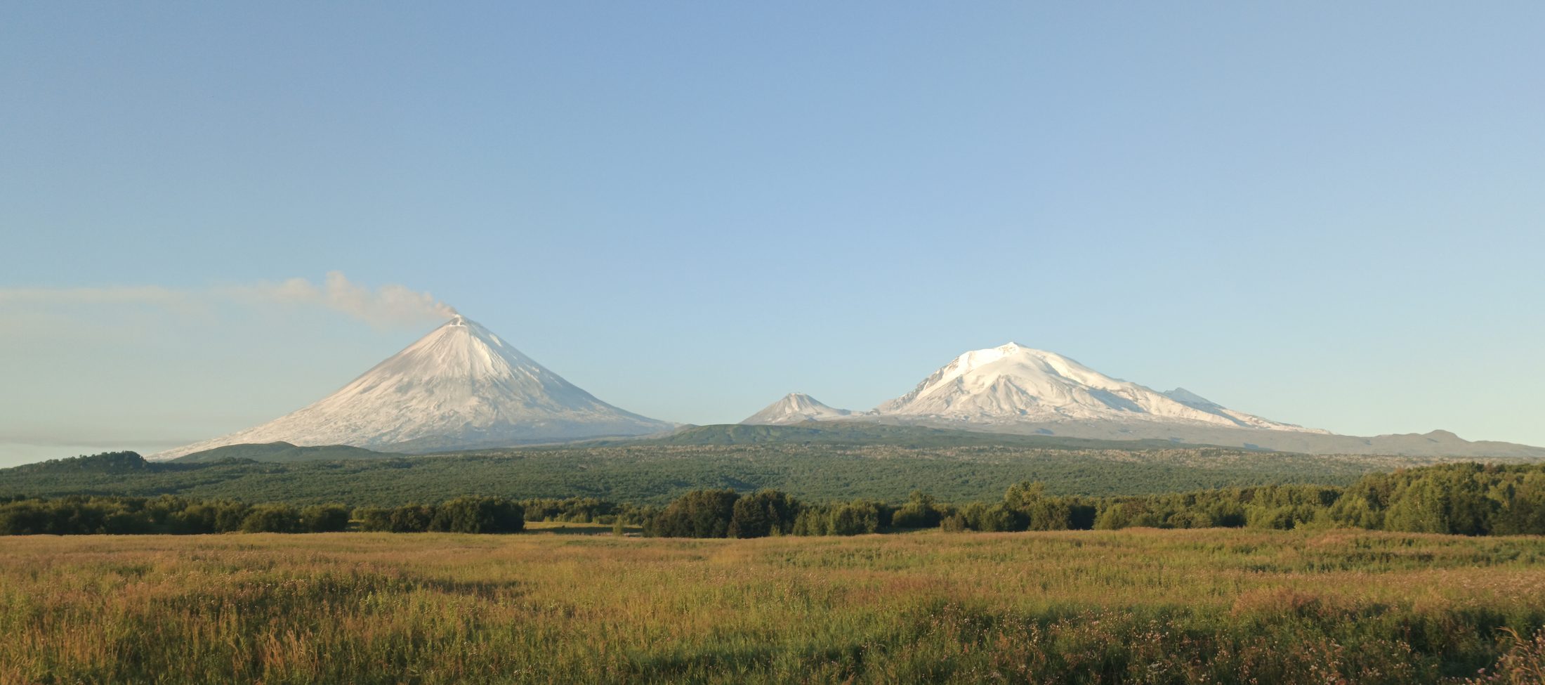 Ключевская и Камень над лугами